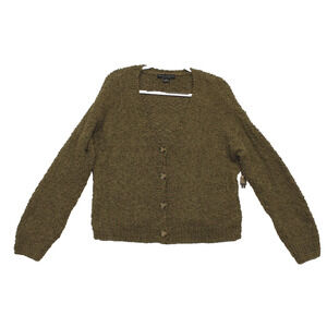 Social Standard By Sanctuary Popcorn Cardigan Sweater Women S Olive Green